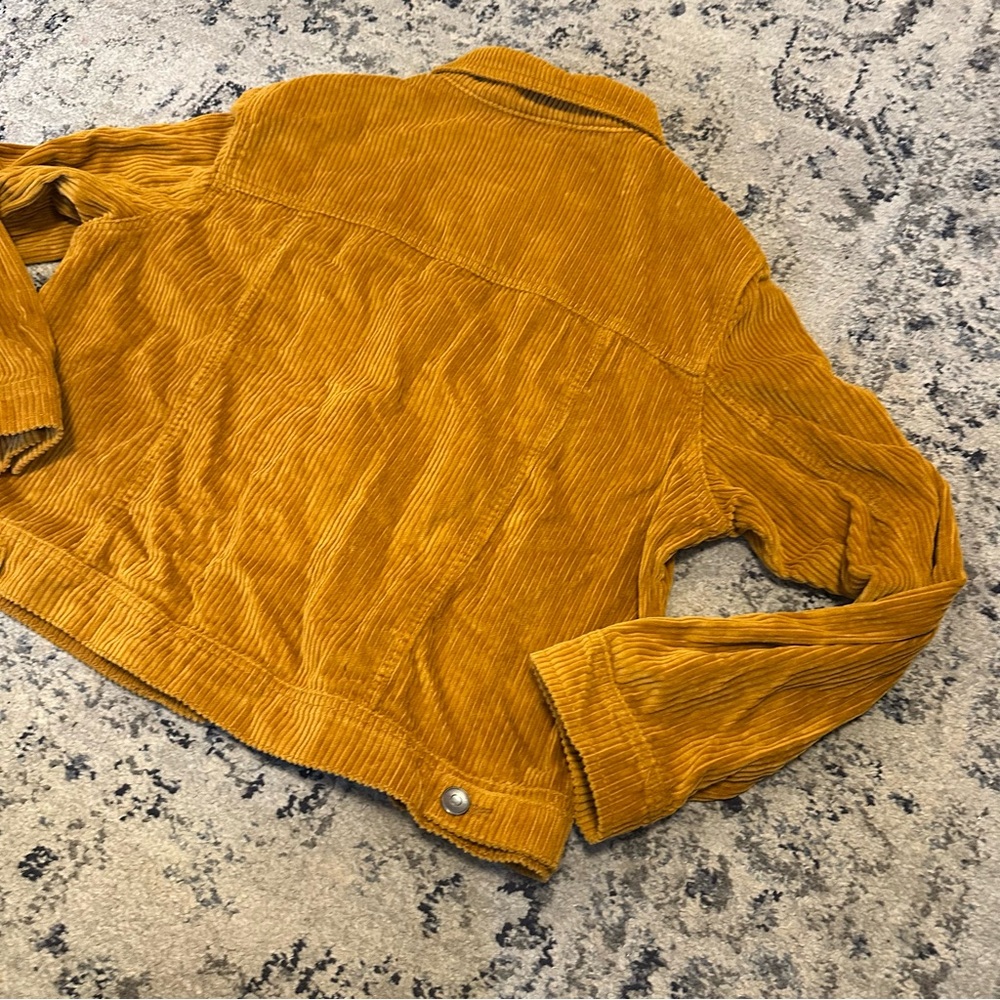 Per Se Women’s Curduroy Mustard Jacket - Size XL - Picture 10 of 10